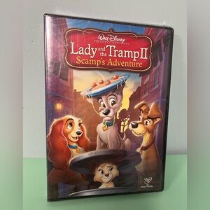 Disney Lady and the Tramp II Scamp’s Adventure, rated G, New kids DVD